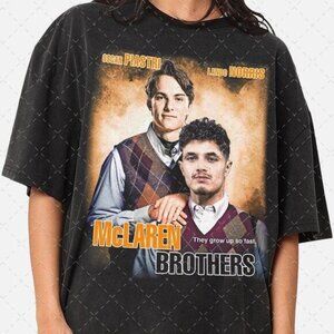 Mclaren Brothers T-Shirt, Oscar Piastri T-Shirt, Lando Norris T-Shirt